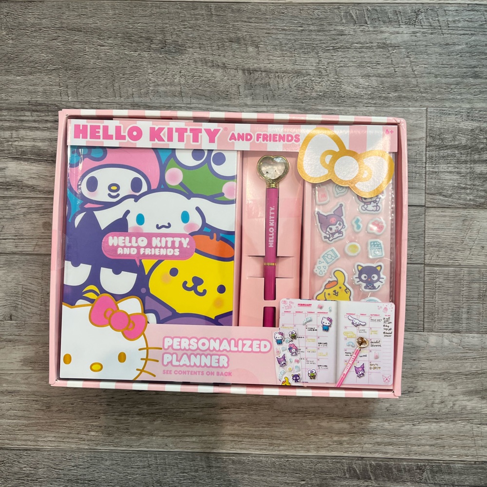 🎀limited Edition 🎀Hello kitty decorative calendar planner
